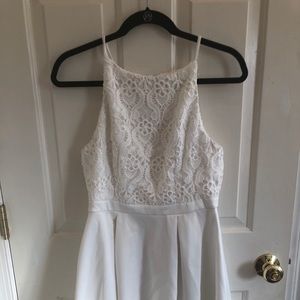 Francesca’s ivory dress. Formal size medium